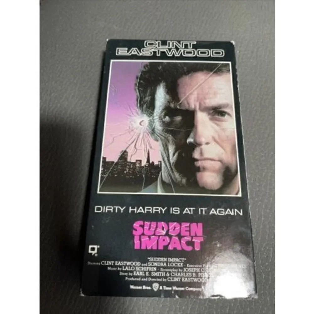 Sudden ImpactĀ VHS VCR Video Tape Used ClintāEastwoodāDirtyāHarry